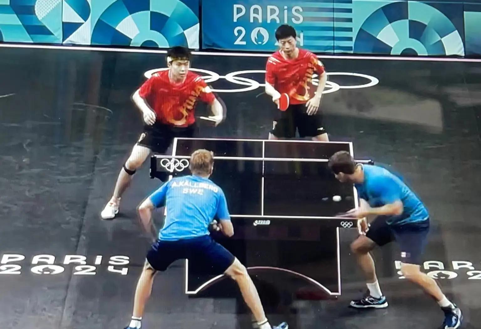 瑞典乒乓球队爆冷法国乒乓球队，奥恰洛夫关键制胜